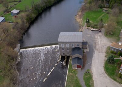 mill aerial view